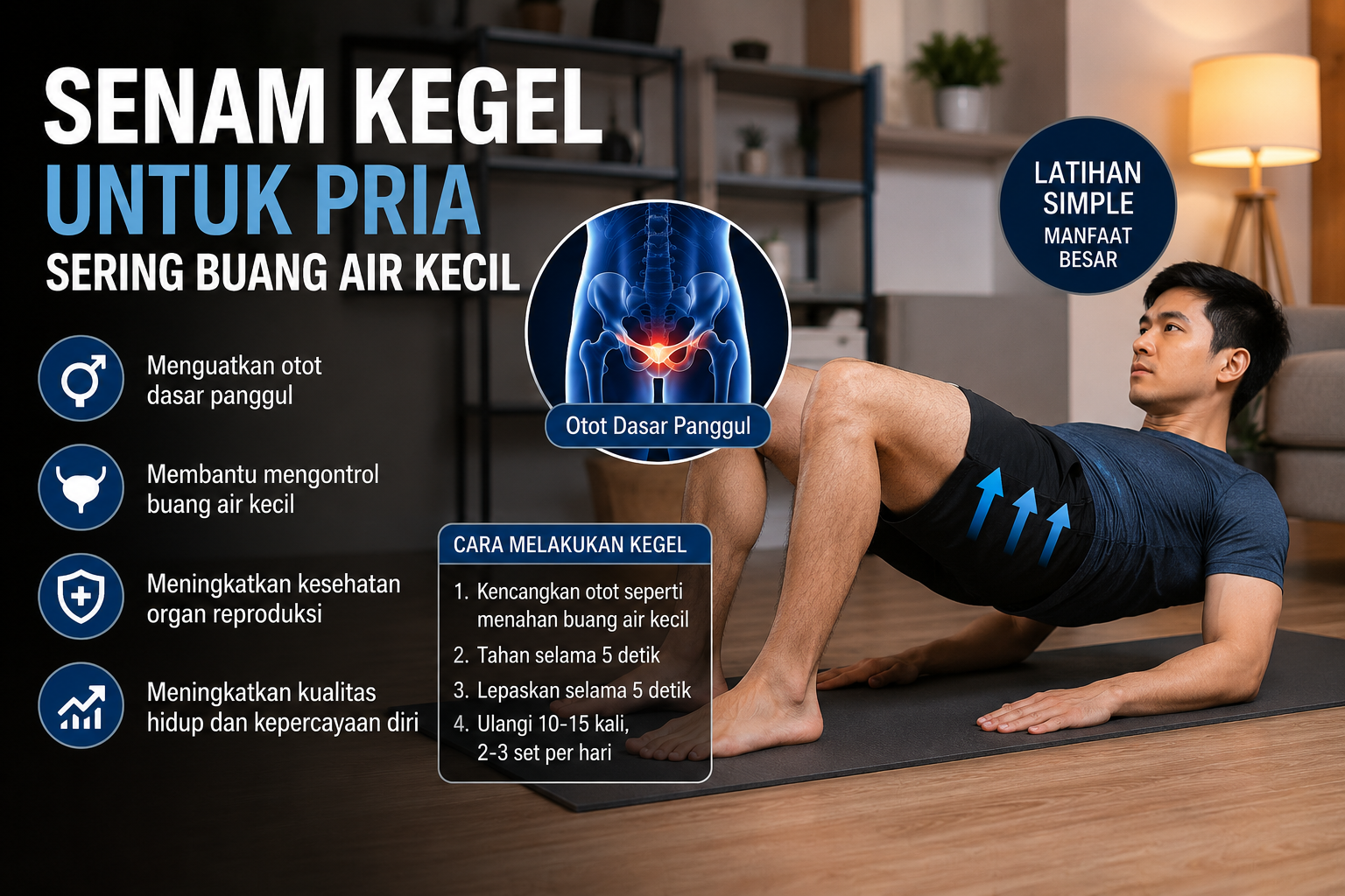 Senam Kegel Untuk Pria