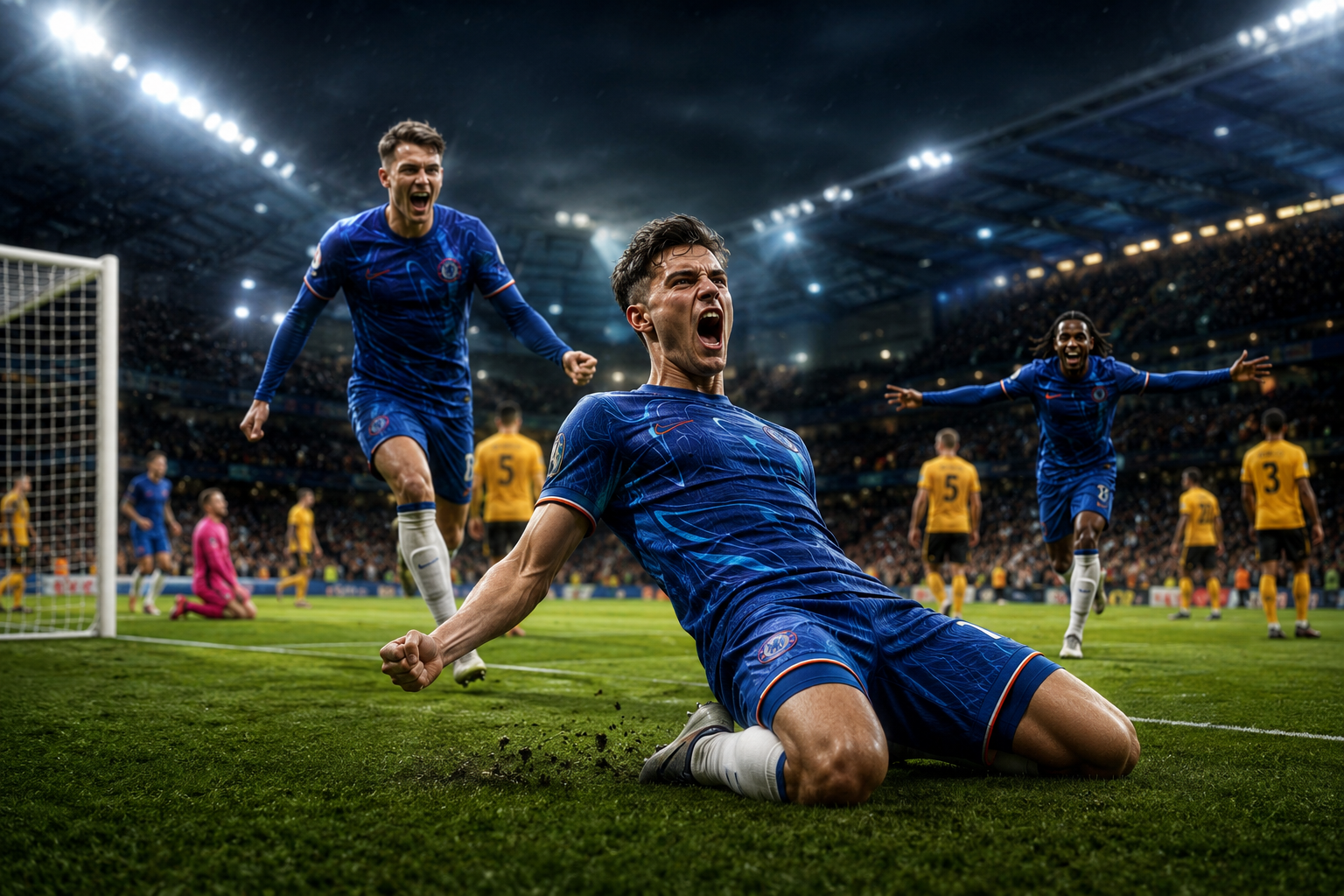 Chelsea Menang Dramatis Lawan Wanderers