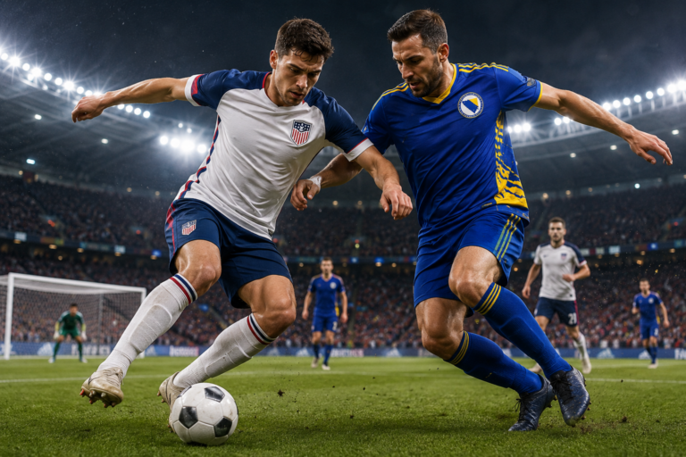 Hasil Amerika Serikat Vs Bosnia