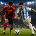 Hasil Spanyol vs Argentina