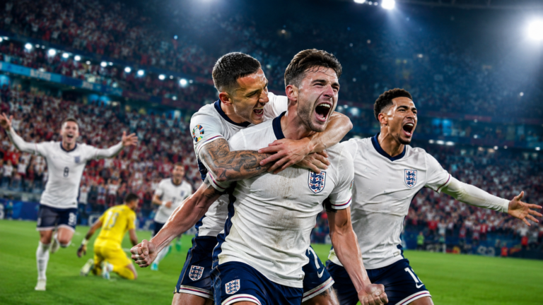 Inggris Lolos Dramatis Babak Gugur