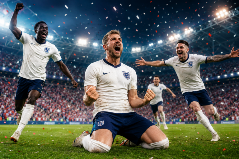 Inggris Lolos Perempat Final Piala Dunia