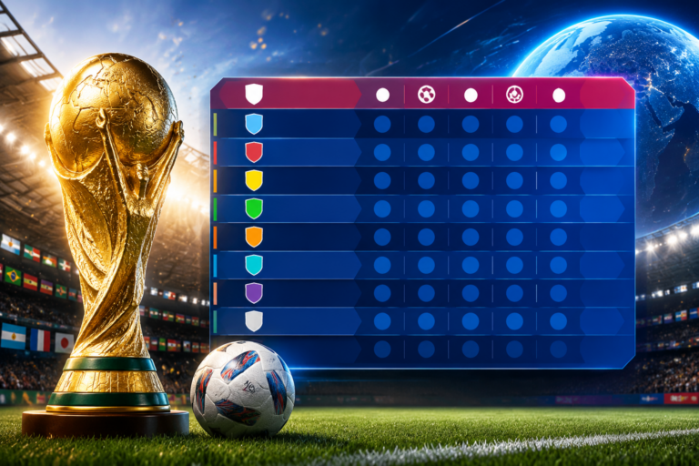 Klasemen Piala Dunia Terbaru Hari Ini