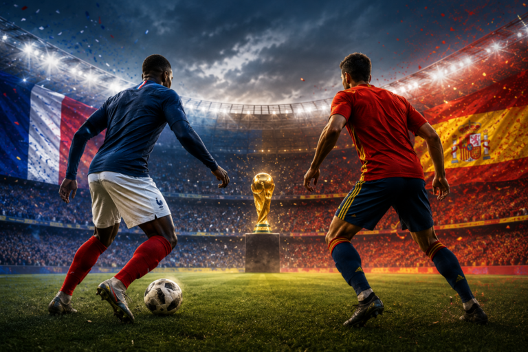 Prancis Spanyol Semifinal Piala Dunia 2026