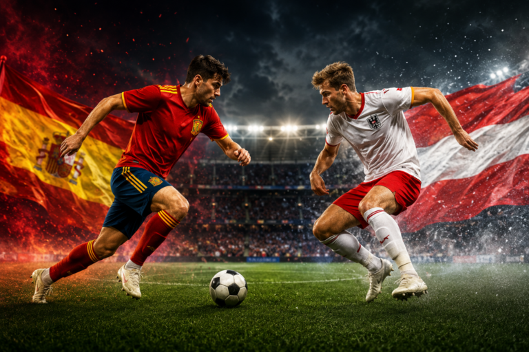 Spanyol Lawan Austria Malam Ini