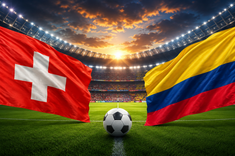 Swiss Versus Kolombia Piala Dunia 2026