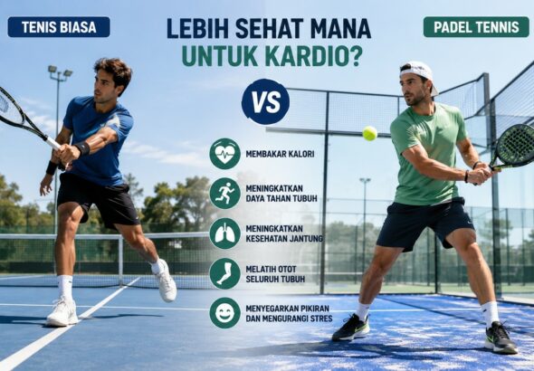 Tenis Atau Padel Kardio