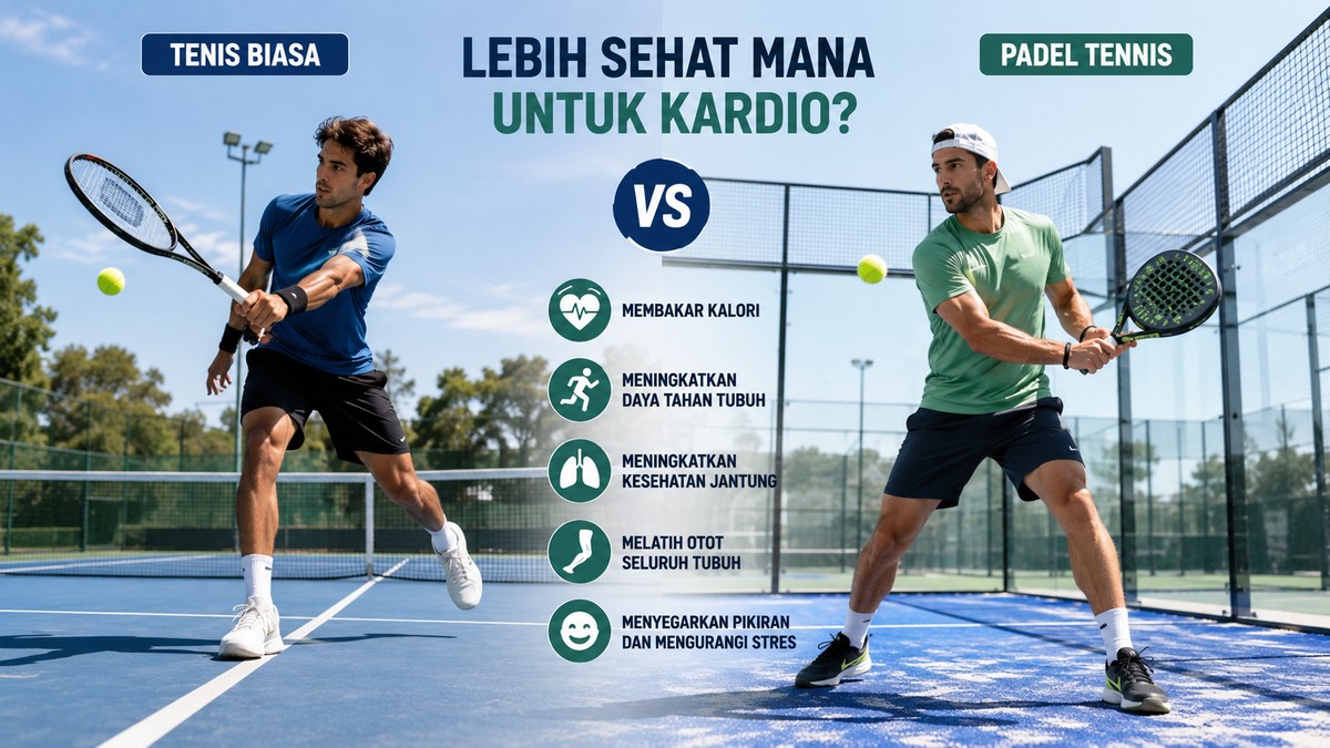 Tenis Atau Padel Kardio