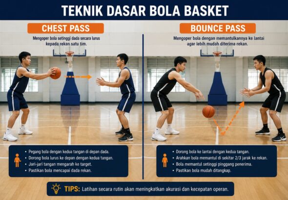 Teknik Dasar Bola Basket