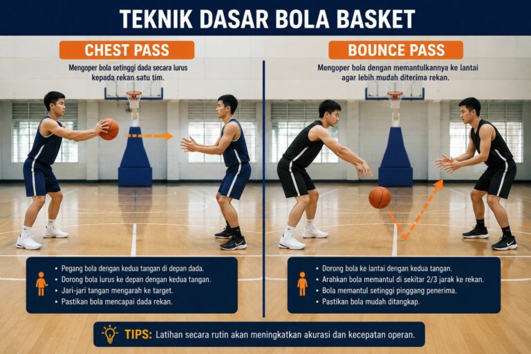 Teknik Dasar Bola Basket