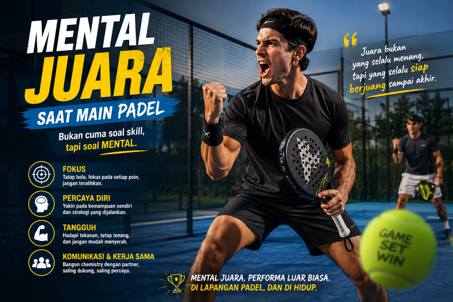 Mental Juara Saat Main