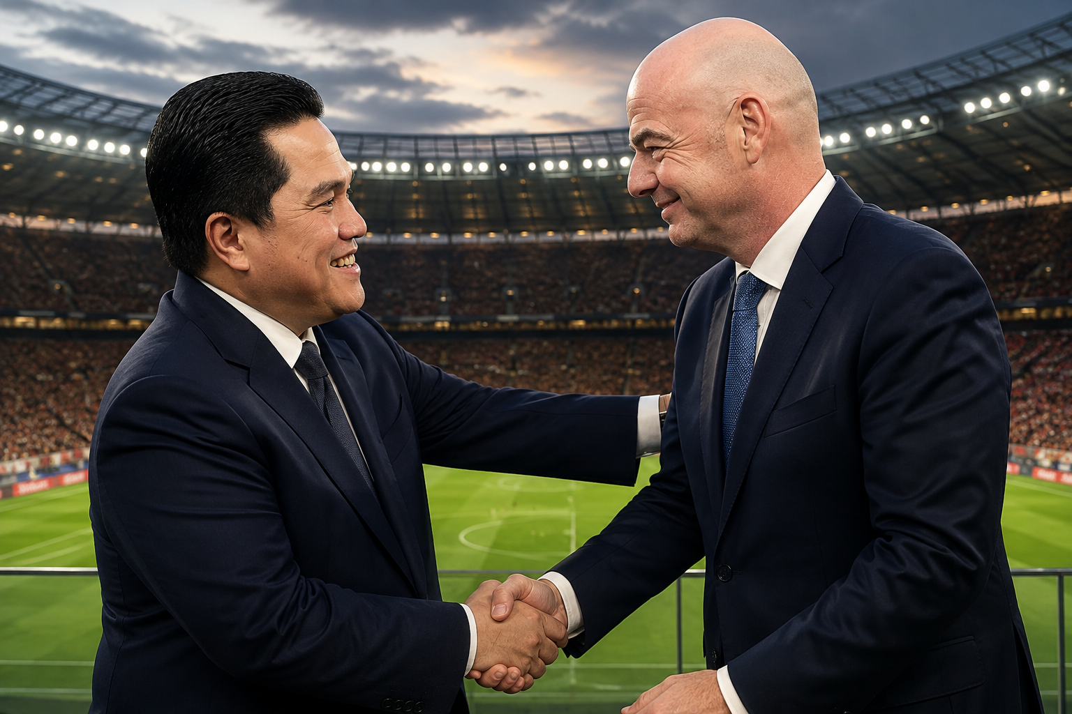 Erick Thohir Dukung Gianni Infantino Fifa