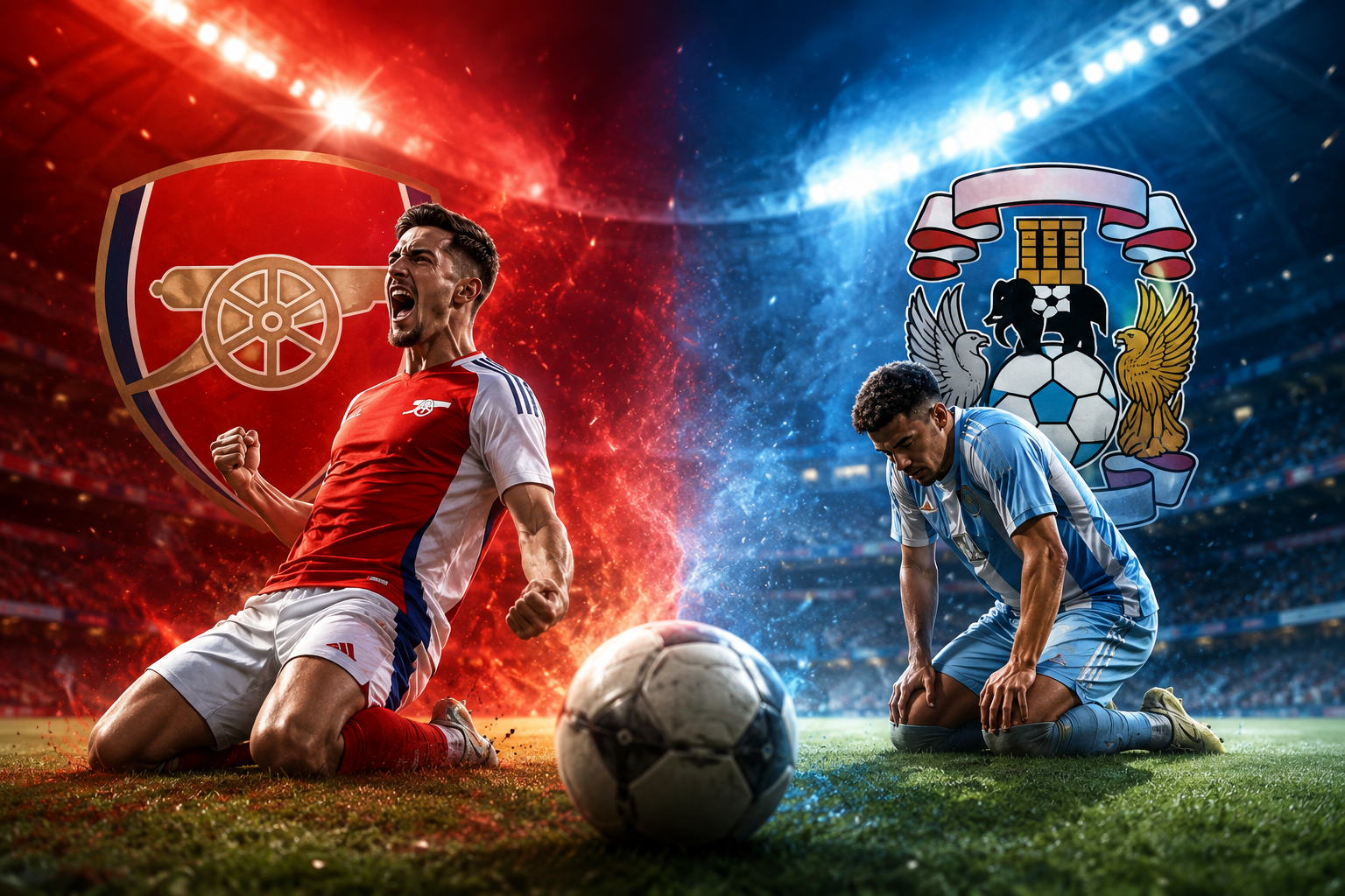 Hasil Arsenal Vs Coventry City