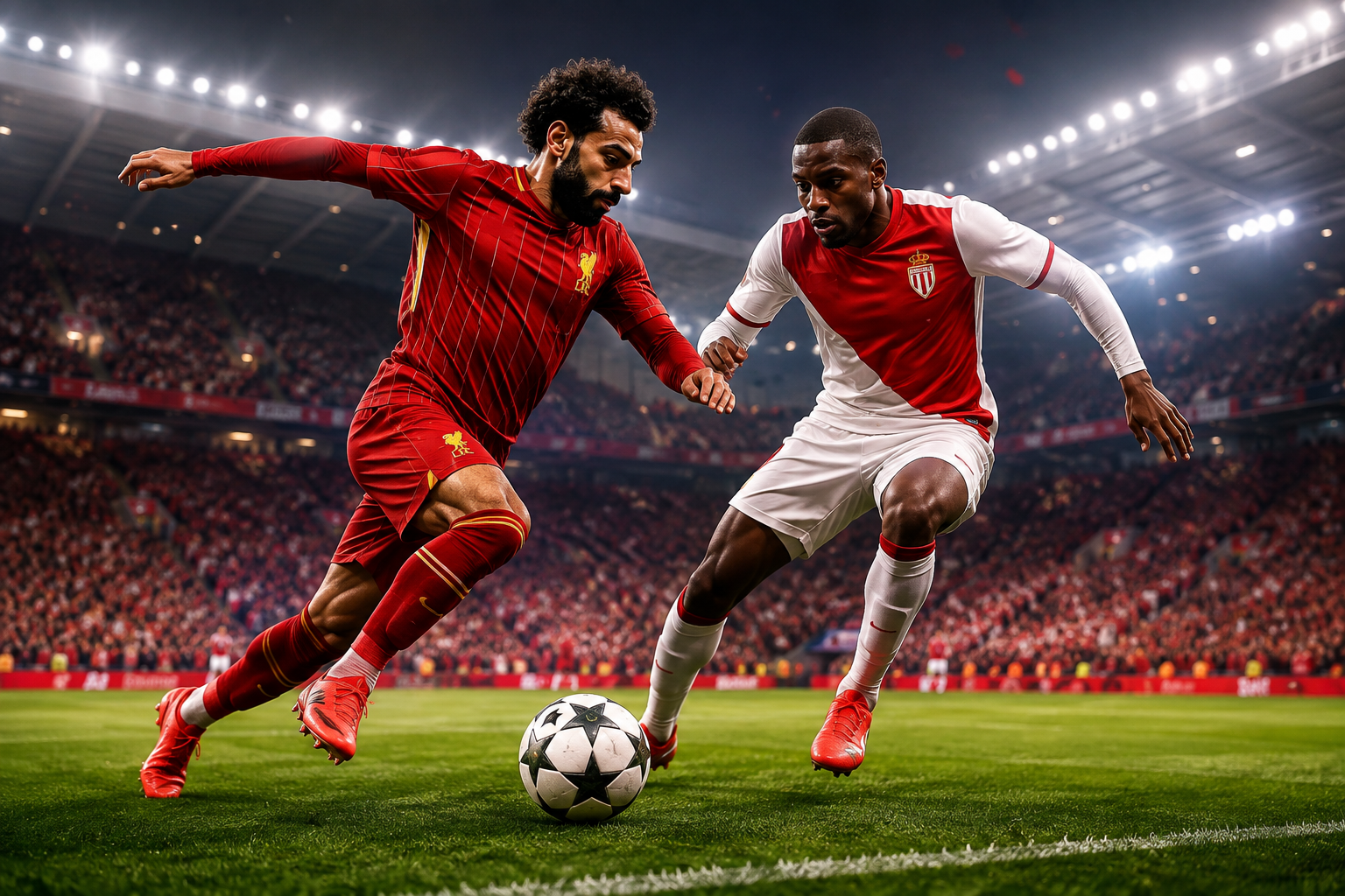 Hasil Liverpool Vs Monaco