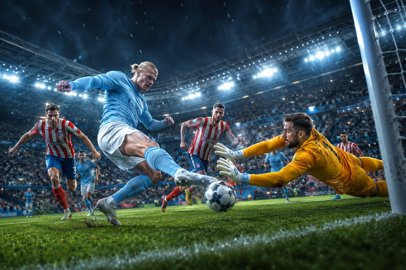 Hasil Man City Vs Atlético Madrid