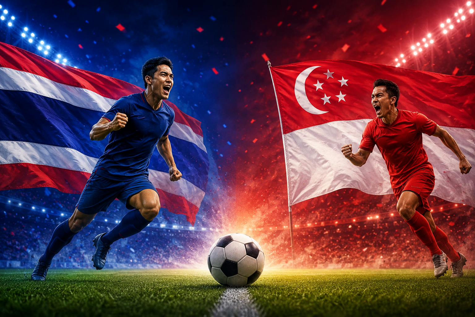 Hasil Thailand Vs Singapura