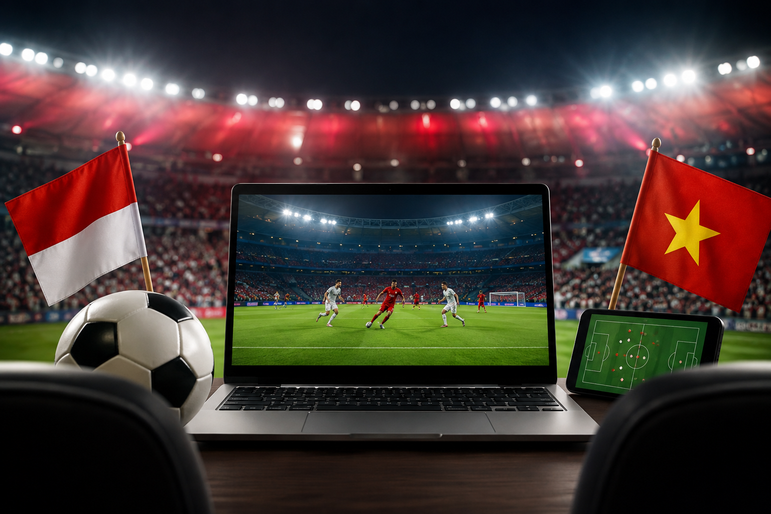 Live Streaming Indonesia Vietnam Malam Ini