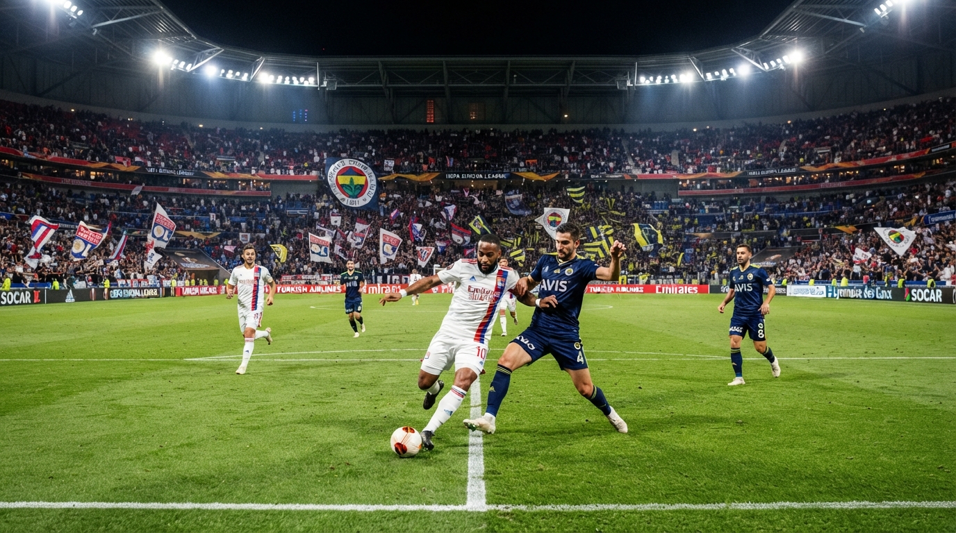 Statistik Pertandingan Lyon vs Fenerbahce