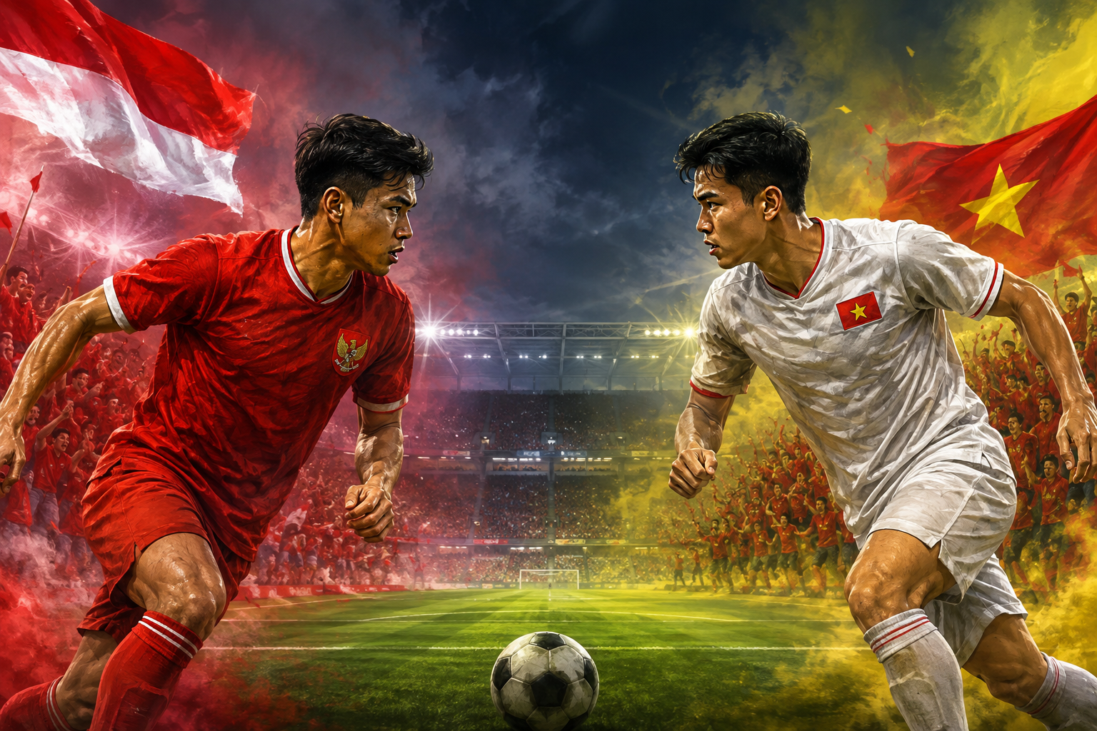 Timnas Indonesia Hadapi Vietnam AFF