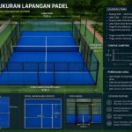 Regulasi Ukuran Lapangan Padel