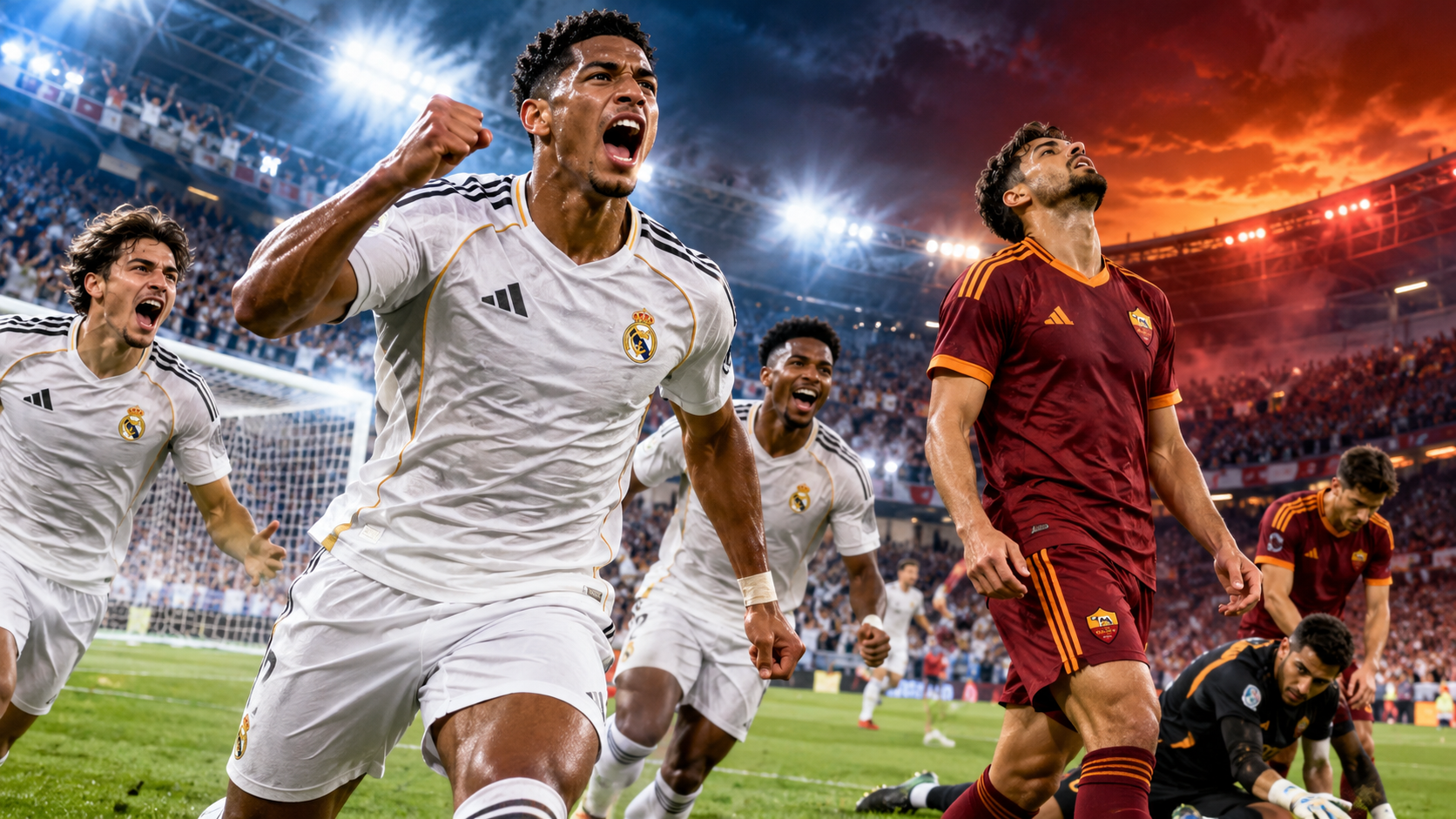 Comeback Dramatis Real Madrid Roma
