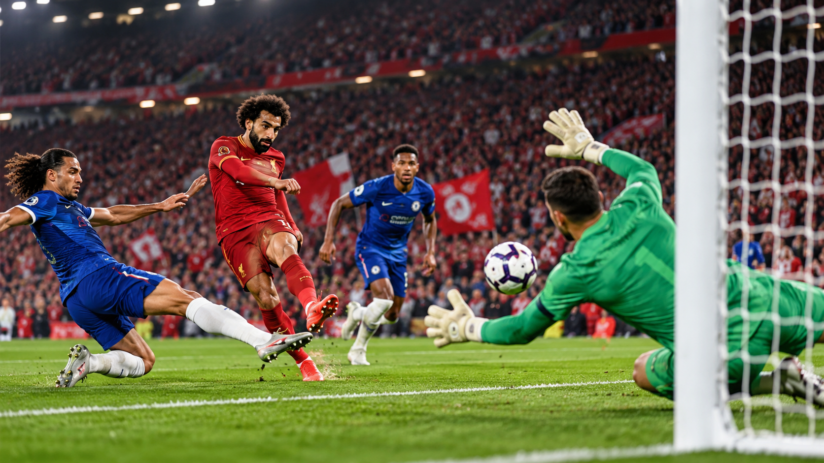 Cuplikan Gol Liverpool Vs Chelsea