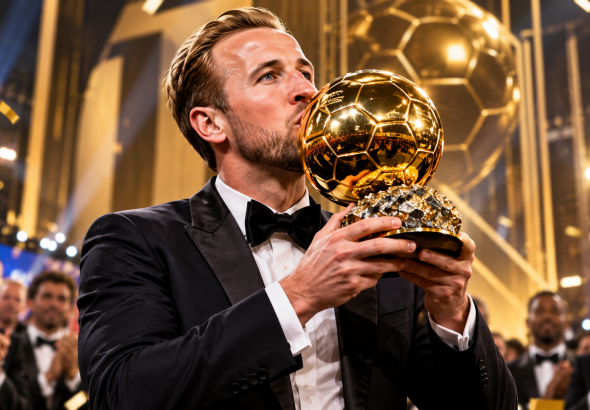 Harry Kane Raih Ballon d'Or