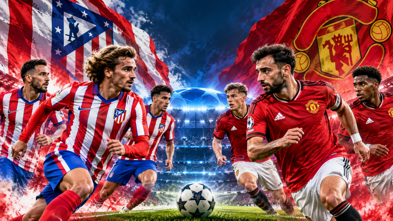 Pertandingan Atlético Madrid Vs Man Utd