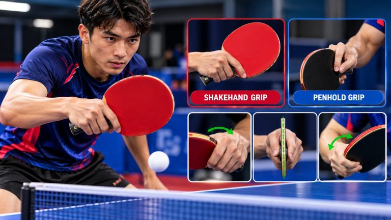 Cara Pegang Bet Pingpong