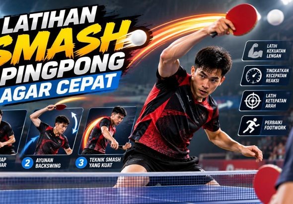 Latihan Smash Pingpong Agar