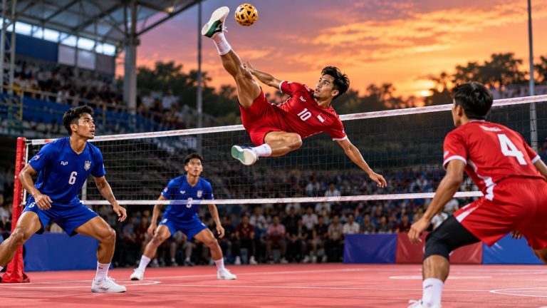 Teknik Dasar Sepak Takraw